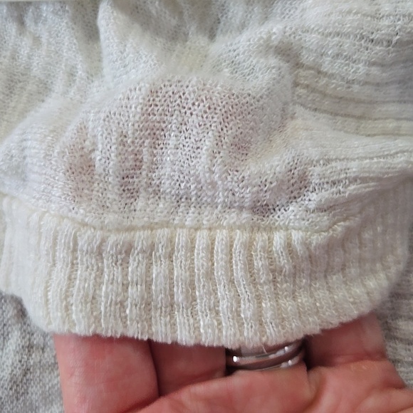 Torrid Cream Open-Front Three Quarter Sleeve Cropped Caridigan Shrug Size 1X - Picture 13 of 14